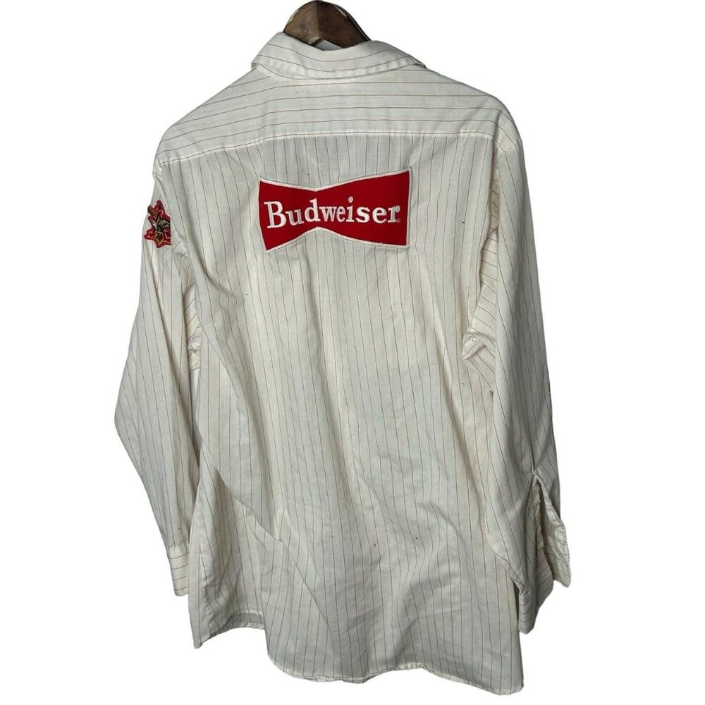Vintage Budweiser Uniform Shirt - Picture 2 of 3